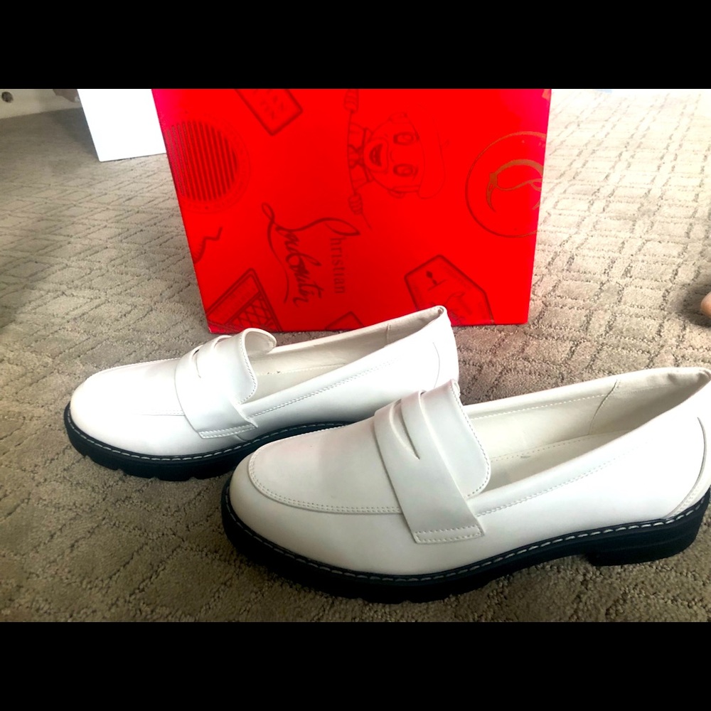 White Loafers